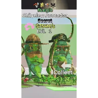 Fortnite Steal The Brainrot Jungle   Chilyeie y Avocadoa 4trait