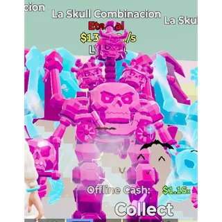 Fortnite Steal The Brainrot Rainbow La Skull Combinacion