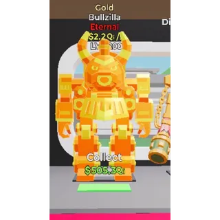 Fortnite Steal The Brainrot  Gold Bullzilla 