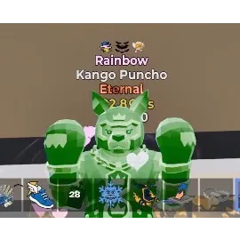 Fortnite Steal The Brainrot  Rainbow Kango Puncho 3trait