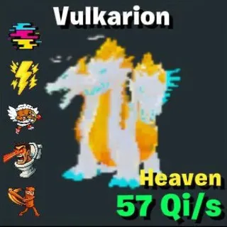 Fortnite Steal The Brainrot Heaven  Vulkarion  5trait