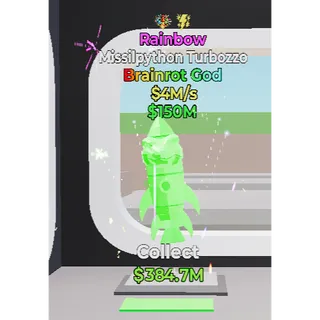 Fortnite Steal The Brainrot   Rainbow Missilpython Turbozzo
