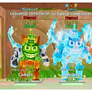 Fortnite Steal The Brainrot Magical Aqua La Superior Combinacion 