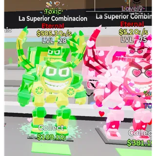 Fortnite Steal The Brainrot Toxic Lovely La Superior Combinacion