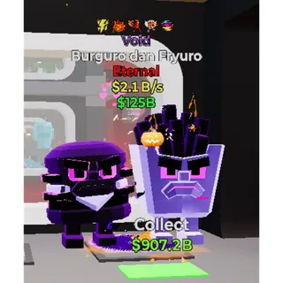 Fortnite Steal The Brainrot Void Burguro dan Fryuro