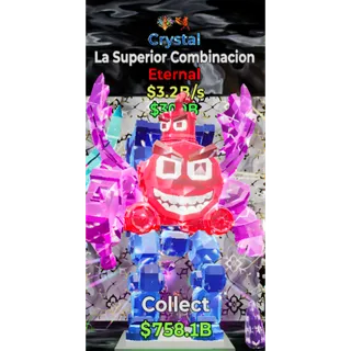 Fortnite Steal The Brainrot   Crystal La Superior Combinacion 2trait 3.2B/S
