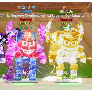 Fortnite Steal The Brainrot  Heaven Crystal La Superior Combinacion 