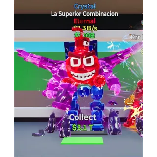 Fortnite Steal The Brainrot  Crystal La Superior Combinacion