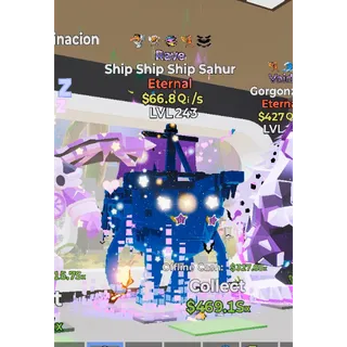 Fortnite Steal The Brainrot Rave Ship Ship Ship Sahur 5Trait
