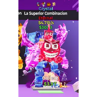 Fortnite Steal The Brainrot    Crystal La Superior Combinacion  4trait 4.7B/S