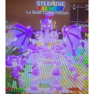 Fortnite Steal The Brainrot Dreamy  La Skull Cohinacion
