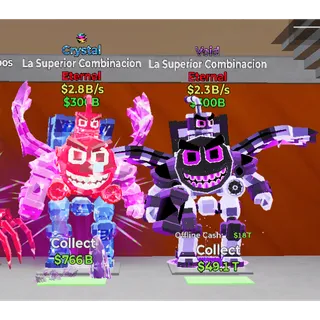 Fortnite Steal The Brainrot Crystal Void La Superior Combinacion