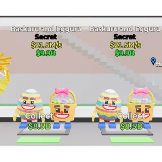 Fortnite Steal The Brainrot  Baskuru and Egguru x2