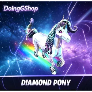 Fortnite Diamond Pony Glider (READ DISCRIPTION)