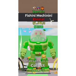 Fortnite Steal The Brainrot   Zombie Fishini Mechinini