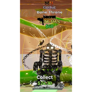 Fortnite Steal The Brainrot  Gothic Bone Throne 2trait 