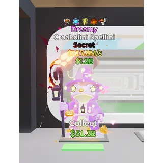 Fortnite Steal The Brainrot Dreamy Croakolini Spellini  5trait