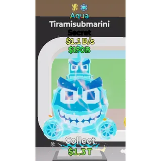 Fortnite Steal The Brainrot  Aqua Tiramisubmarini