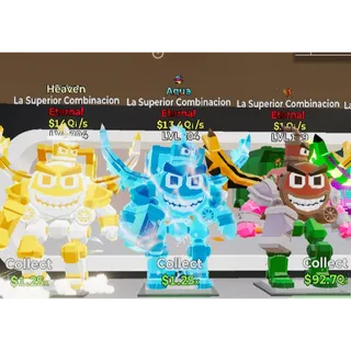Fortnite Steal The Brainrot Heaven  Aqua  La Superior Combinacion Bundlex3