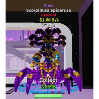 Fortnite Steal The Brainrot  Rave Scorpidusa Spiderusa