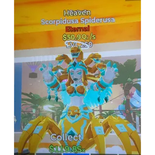 Fortnite Steal The Brainrot  Heaven Scorpidusa Spiderusa