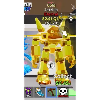 Fortnite Steal The Brainrot Gold Jetzilla 