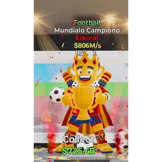 Fortnite Steal The Brainrot Football Mundialo Campiono $806M/s