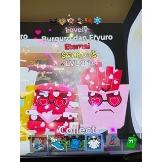 Fortnite Steal The Brainrot  Lovely Burguro dan Fryuro  6trait