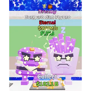 Fortnite Steal The Brainrot  Dreamy Burguro dan Fryuro