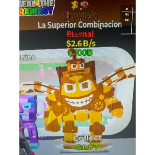 Fortnite Steal The Brainrot  Chocolate La Superior Combinacion