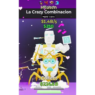 Fortnite Steal The Brainrot    Heaven La Crazy Combinacion 4trait 1.4B/S