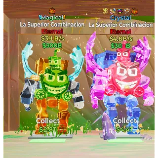 Fortnite Steal The Brainrot  Magical Crystal La Superior Combinacion 2trait 3.4B/S