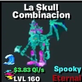 Fortnite Steal The Brainrot Halloween La Skull Combinacion 
