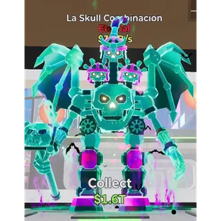 Fortnite Steal The Brainrot Halloween La Skull Cohinacion 3trait