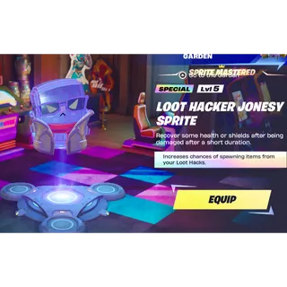 Fortnite LOOT HACKER JONESYSPRITE deliver Now