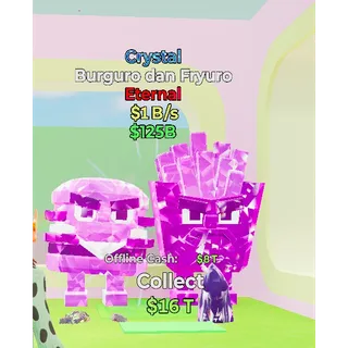 Fortnite Steal The Brainrot   Crystal Burguro dan Fryuro
