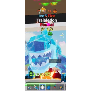 Fortnite Steal The Brainrot lce&Fire  tralaledon 4trait 2B/S