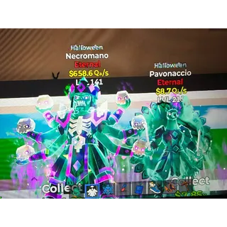 Fortnite Steal The Brainrot Halloween Necromano Pavonaccio  x2 