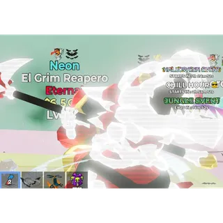 Fortnite Steal The Brainrot Neon El Grim Reapero  2trait