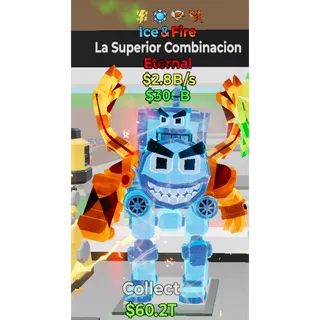 Fortnite Steal The Brainrot  Ice&Fire La Superior Combinacion 4trait 2.8B/S