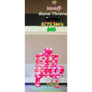 Fortnite Steal The Brainrot Lovely Bone Throne 1trait