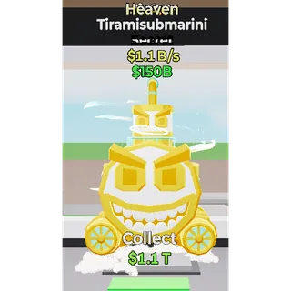 Fortnite Steal The Brainrot  Heaven  Tiramisubmarini  