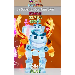 Fortnite Steal The Brainrot  Ice&Fire La Superior Combinacion  3trait 2.7B/S