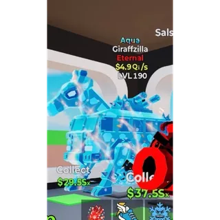 Fortnite Steal The Brainrot Aqua Giraffzilla
