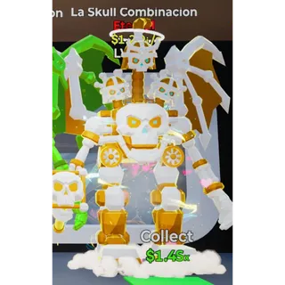 Fortnite Steal The Brainrot Heaven La Skull Combinacion Max  68.3Qi
