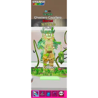 Fortnite Steal The Brainrot Jungle Ghostero Cavallero 2trait