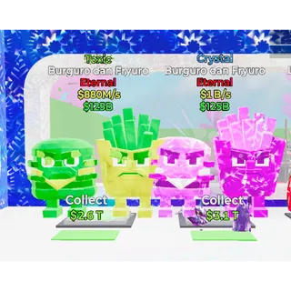 Fortnite Steal The Brainrot   Toxic Crystal Burguro can Fryuro
