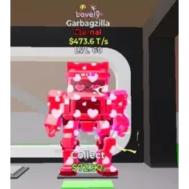 Fortnite Steal The Brainrot Lovely Garbagzilla $473.6T/s LVL60 2trait