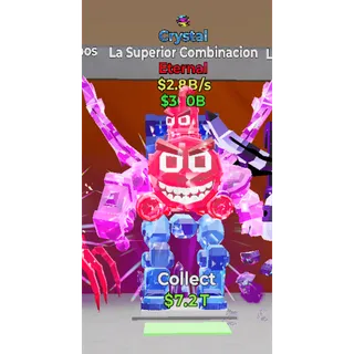 Fortnite Steal The Brainrot Crystal La Superior Combinacion 1trait  2.8B/S