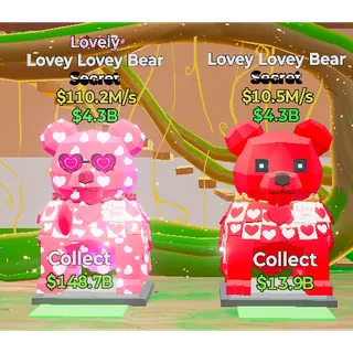 Fortnite Steal The Brainrot  Lovely Lovey Lovey Bear Lovey Lovey Bear family Bundle